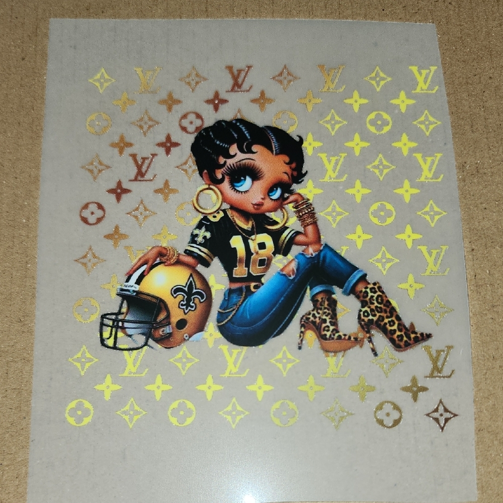 Kids Fashion Sticker with Cartoon Character